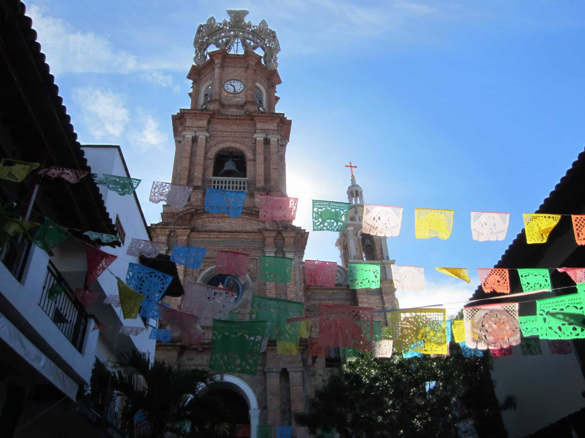 The Church of Our Lady of Guadalupe in Puerto Vallarta, Mexico