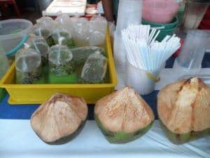 Air Kelapa. Photo by Ashley Lipasek.