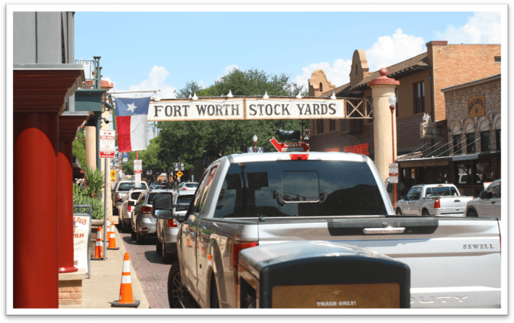 Forth Worth Stockyards, Fort Worth, Texas. Photo by Mechele Williams