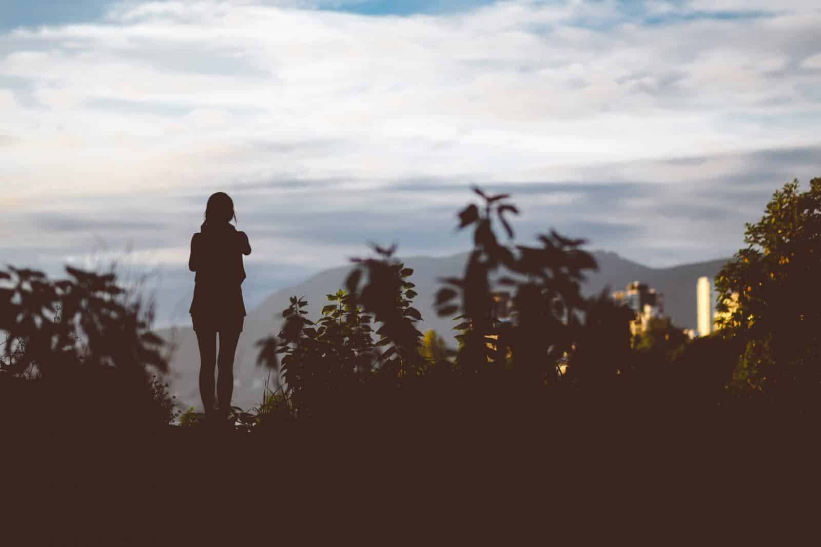 Photo by John O'Nolan on Unsplash. Landscape, silhouette, female, travel