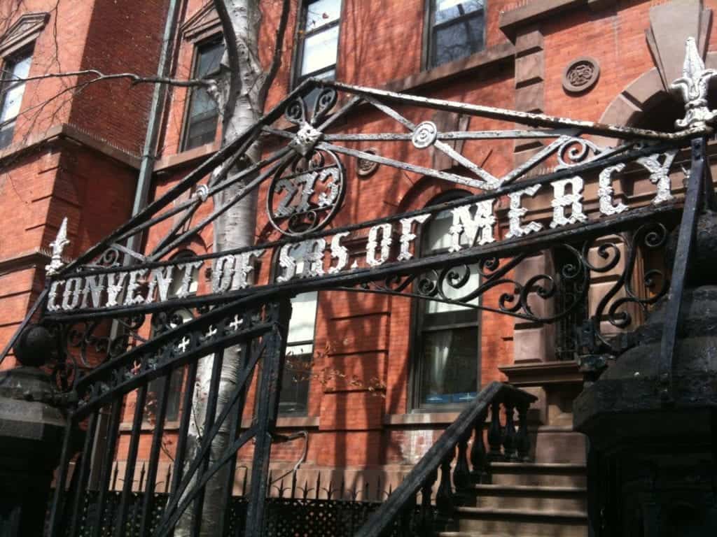 Convent of SBS of Mercy in Brooklyn.