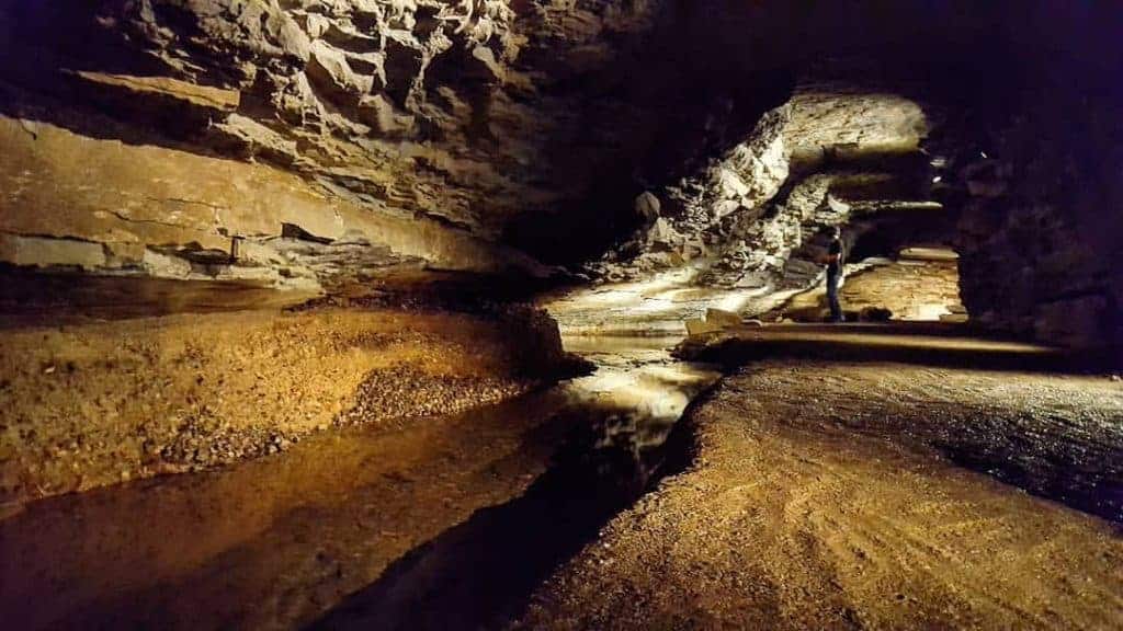 War Eagle Cavern.