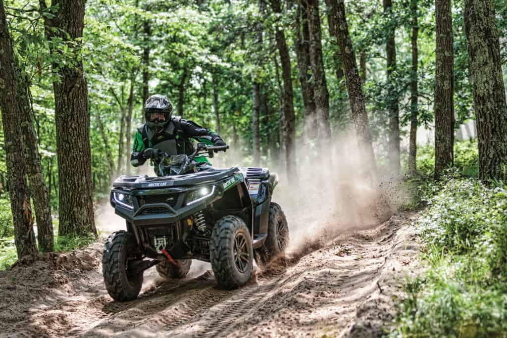 ATVing in Thief River Falls. Photo courtesy of Arctic Cat Inc.