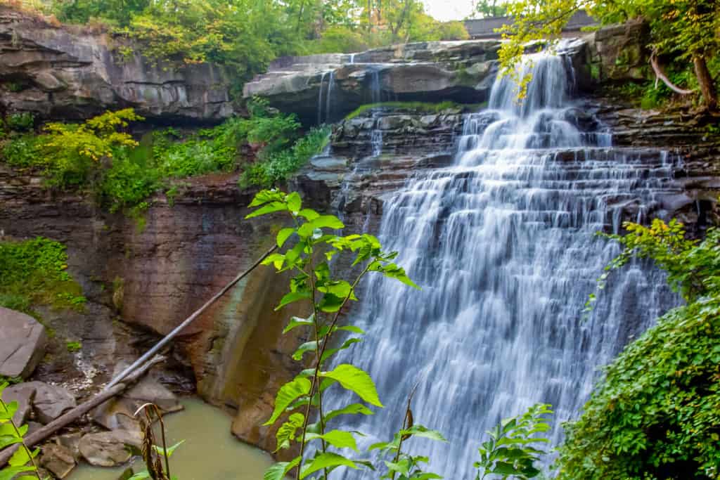 Brandywine Falls in Cuyahoga Valley National Park.