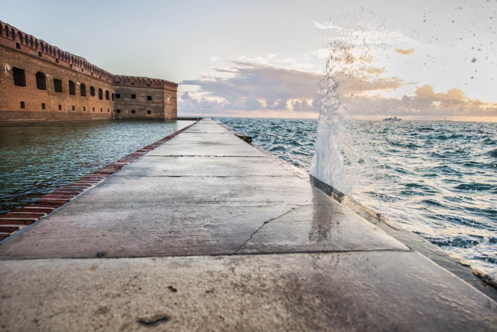 Fort Jefferson in Dry Tortugas National Park.