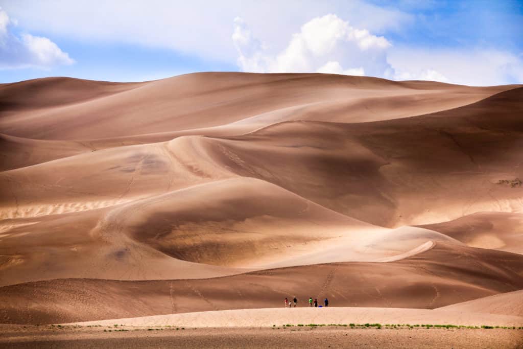 Great Sand Dunes National Park and Preserve, in Colorado.