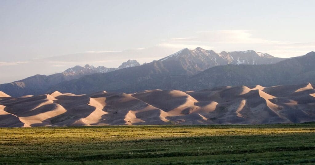 Sangre de Cristo Mountains.|Sangre de Cristo Mountains.|Never Summer Wilderness.|Pronghorn on the prarie.