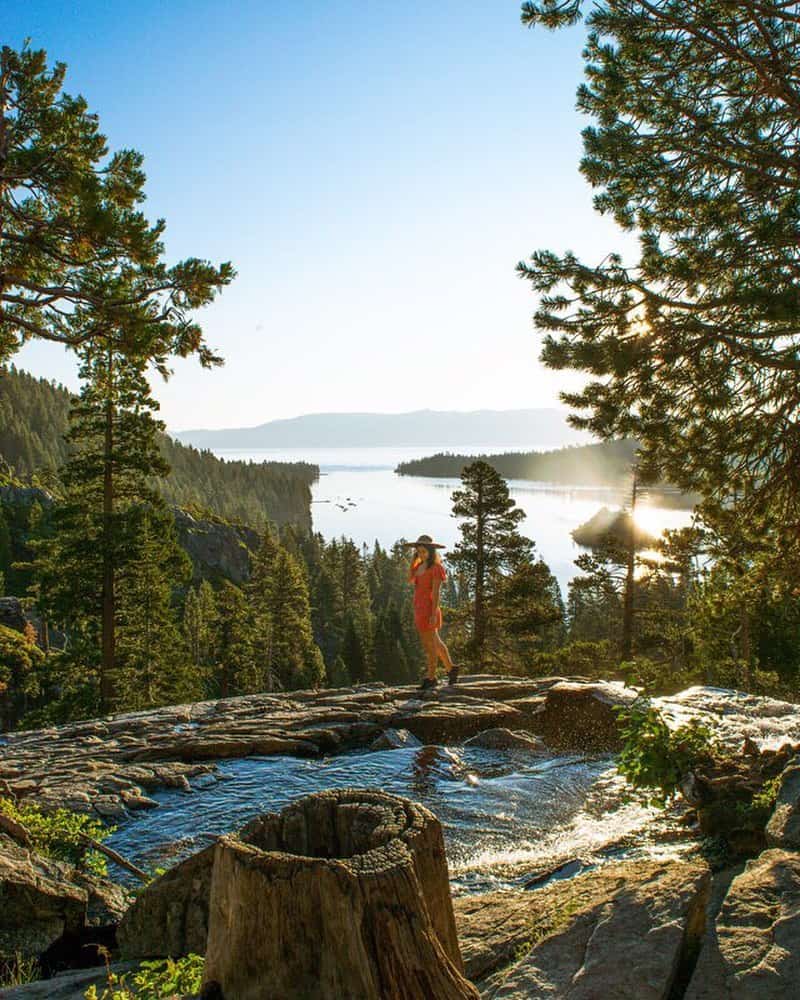 Eagle Falls Trail South Lake Tahoe.