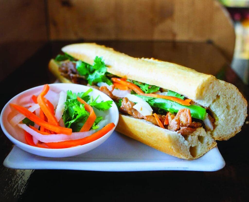 NG Cafe Pork Banh Mi.